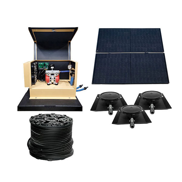 EasyPro 24v Direct Drive Solar Aeration System 500'