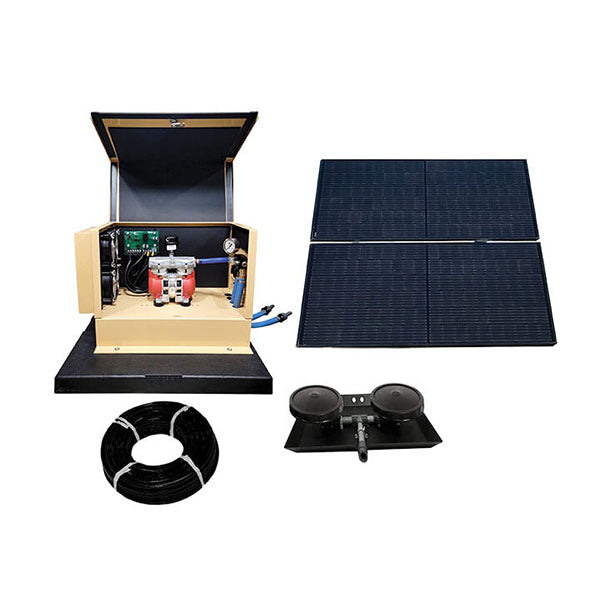 EasyPro 24v Direct Drive Solar Aeration System 100'