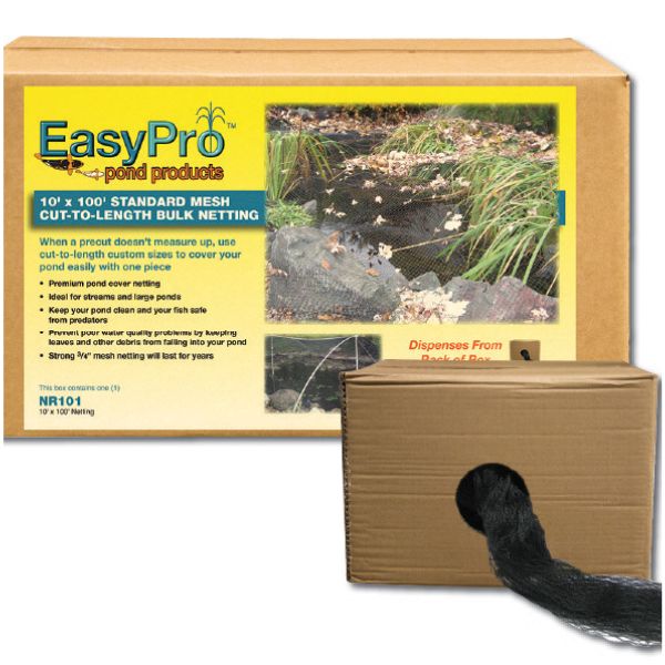 3/4" 10' X 100' Boxed Premium Pond Cover Netting