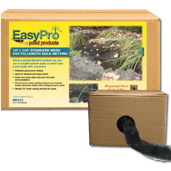 3/4" 30' X 100' Boxed Premium Pond Cover Netting