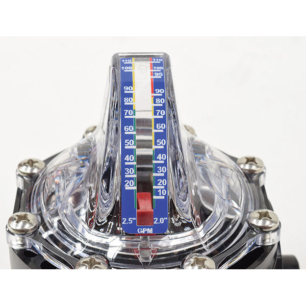 EasyPro 3" Inline Flow Meter Check Valve