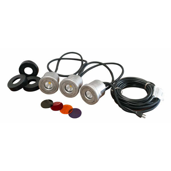 Led Light Quick Disconnect EasyPro 3 LED Light kit 19 Watt 200 Cord Quick Disconnect — Lake n Pond