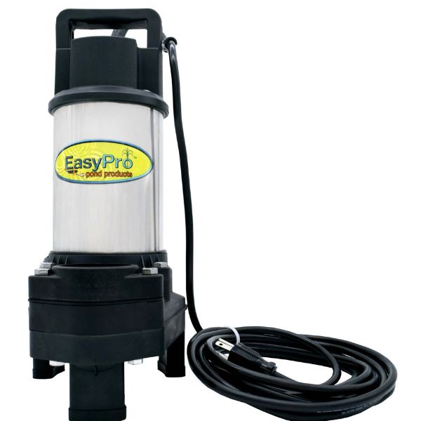 Stream Pump EasyPro 4100 gph 115 Volt Stainless Steel Waterfall and Stream Pump ...
