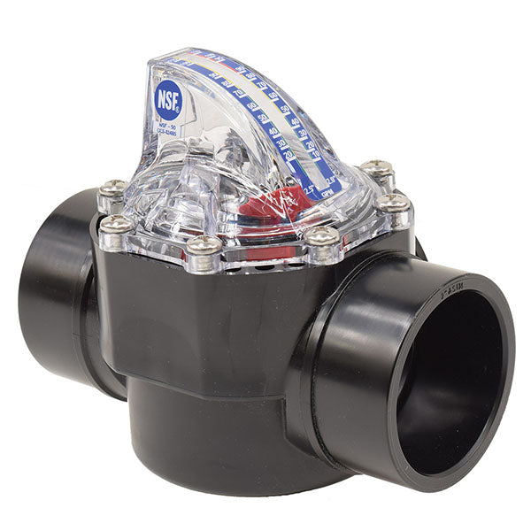 EasyPro 4" Inline Flow Meter Check Valve