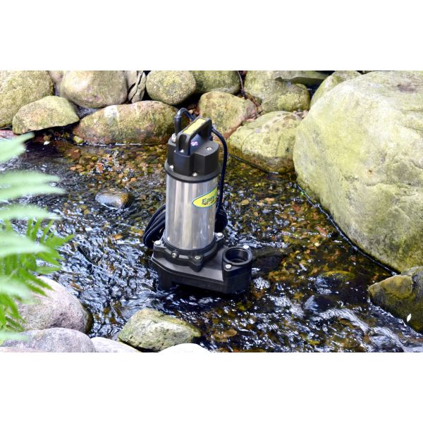 EasyPro 5100 gph 115 Volt Stainless Steel Waterfall and Stream Pump