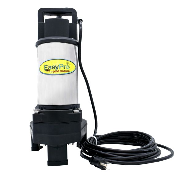 EasyPro 5100 gph 115 Volt Stainless Steel Waterfall and Stream Pump