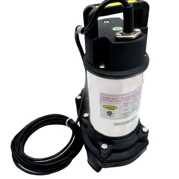 EasyPro TM Series – High volume submersible pump – Low head 9500gph 115v