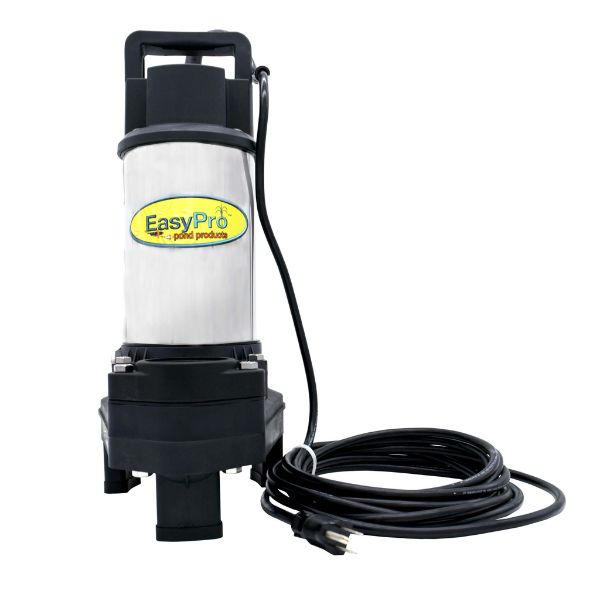 EasyPro 5100 gph 115 Volt Stainless Steel Waterfall