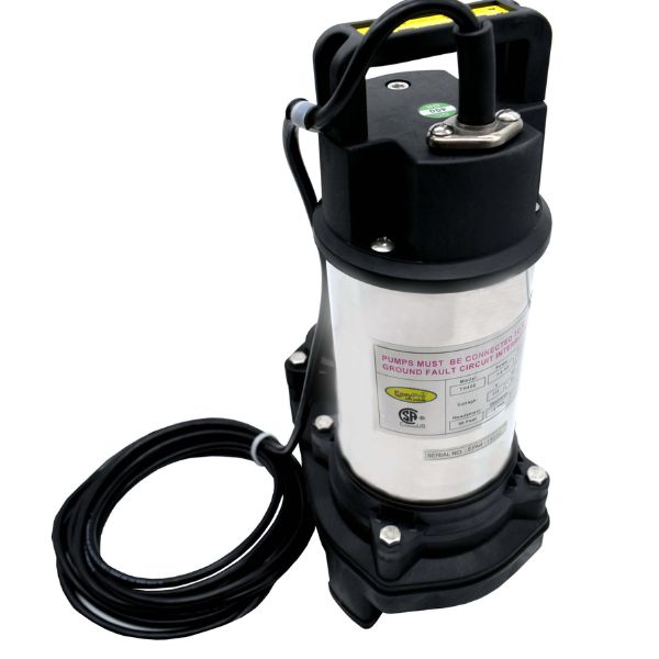 EasyPro 5100 gph 115 Volt Stainless Steel Waterfall and Stream Pump