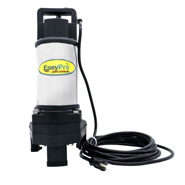 EasyPro 5100 gph 115 Volt Stainless Steel Waterfall and Stream Pump