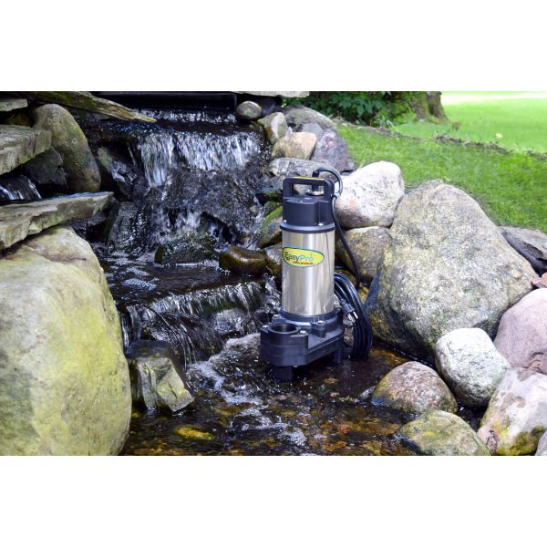 EasyPro 6000gph 115 Volt Stainless Steel Waterfall