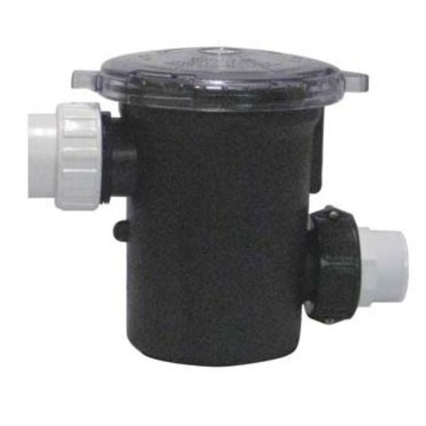 90 cubic inch optional strainer basket, 1 1/2" inlet/outlet