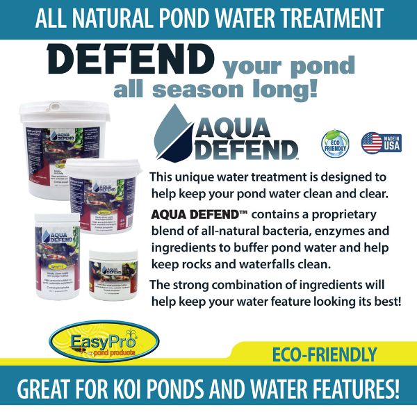 Aqua Defend™ All-Natural Pond Water Treatment 1 lbs Jar