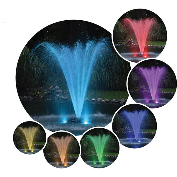 EasyPro AquaShine Three Light Color Changing LED 100′ cord