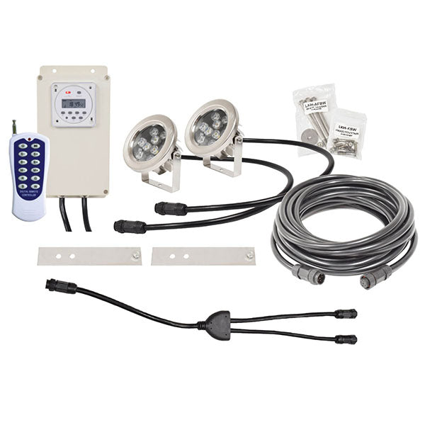 EasyPro AquaShine Two Light Color Changing LED 150′ cord