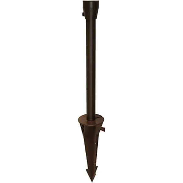 EasyPro Area light 18" Stem Aged Brass