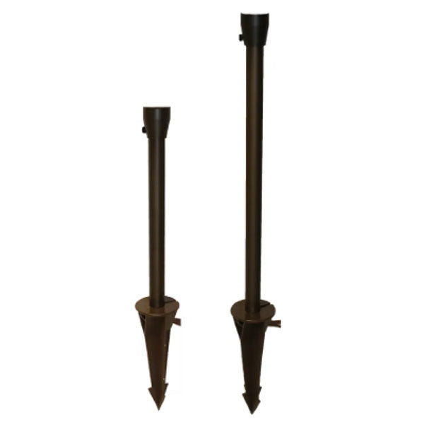 EasyPro Area light 18" Stem Aged Brass