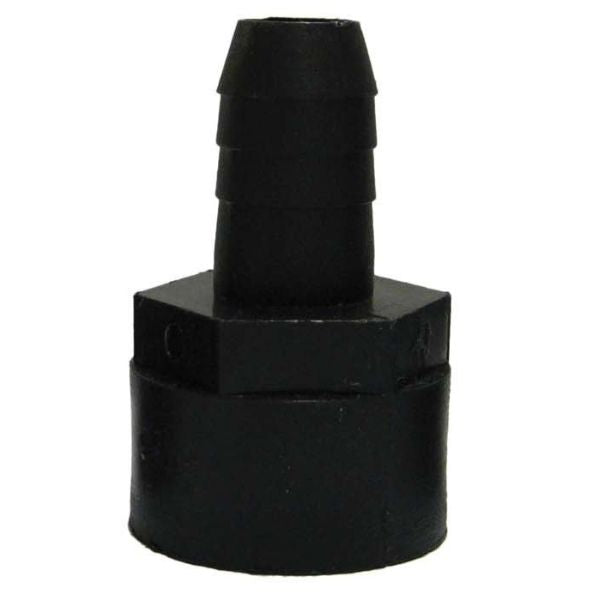 Black Fitting 1/2" FPT x 1/2" Barb