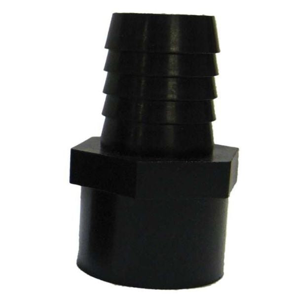 Black Fitting 1/2" FPT x 3/4" Barb