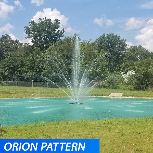 EasyPro Classic Series Display 3hp Display Pond Fountain 230v 200ft