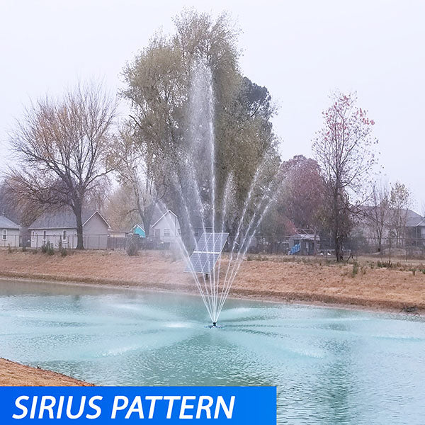 EasyPro Classic Series Display 5hp Display Pond Fountain 230v 100ft