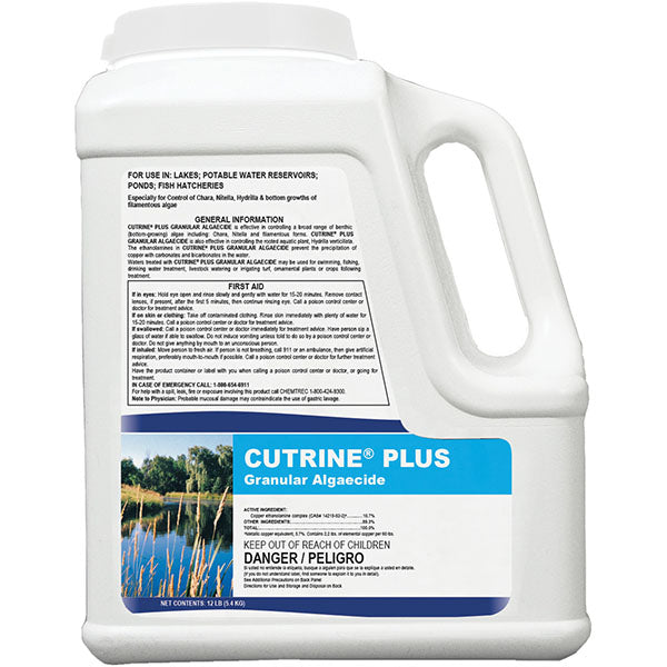 EasyPro Cutrine Plus Granular Algaecide 12 lb. pail