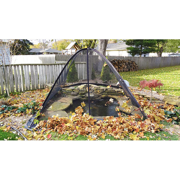 EasyPro Deluxe Pond Cover Tents Zippered Access 13' x 17' - POLE ONLY