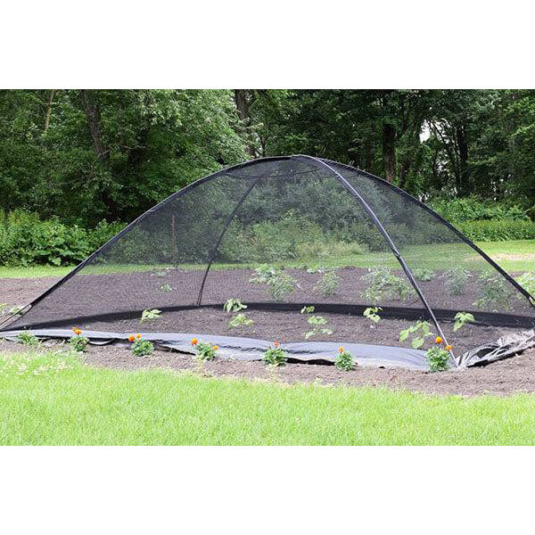 EasyPro Deluxe Pond Cover Tents Zippered Access 13' x 17' - POLE ONLY