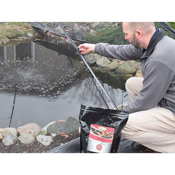 EasyPro Deluxe Pond Cover Tents Zippered Access 13' x 17' - POLE ONLY