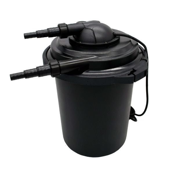 EasyPro Eco-Clear Pressurized Filter – Up to 1300 Gallons – 9 watt UV