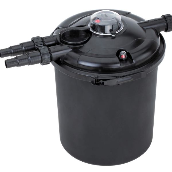 EasyPro Eco-Clear Pressurized Filter – Up to 2600 Gallons – 18 Watt UV