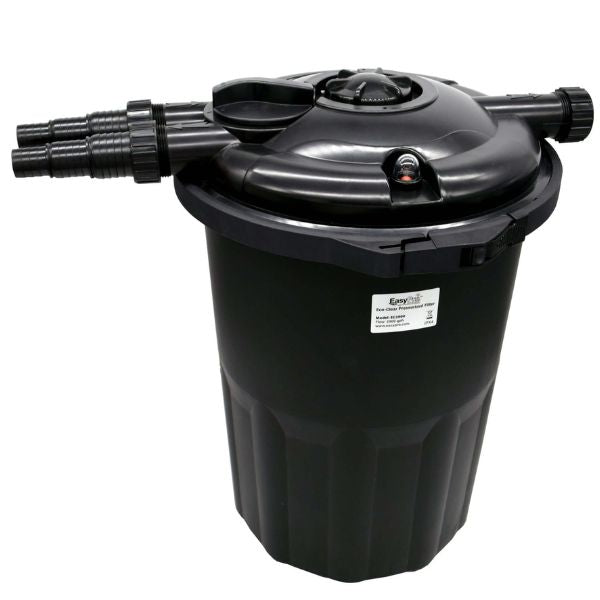 EasyPro Eco-Clear Pressurized Filter – Up to 3900 Gallons – no UV
