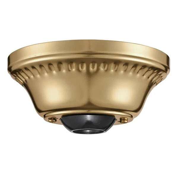 EasyPro Floor Mount Canopy Threaded Brass Finish