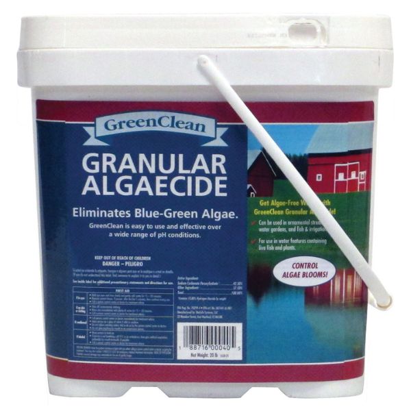 EasyPro Greenclean Granular Algaecide – 20 lb. pail