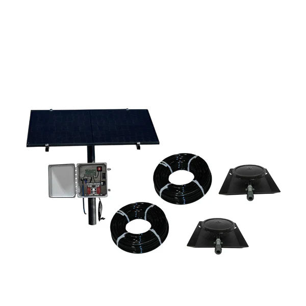 EasyPro NitroAir II+ Direct Drive Solar Aeration System Double Panel