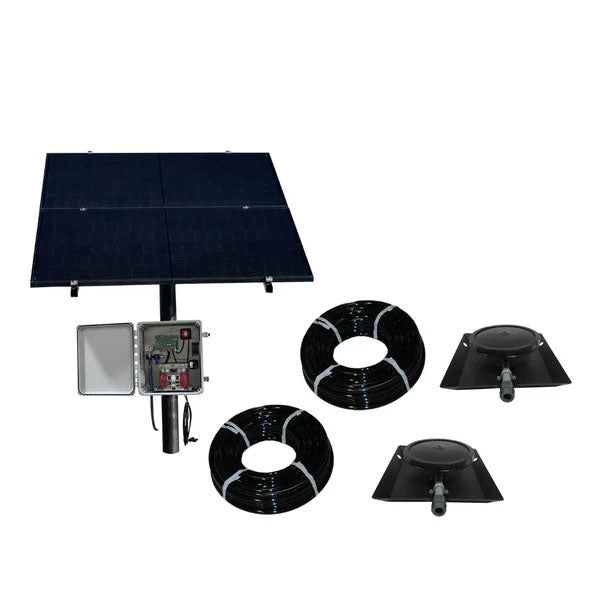 EasyPro NitroAir II+ Direct Drive Solar Aeration System Double Panel