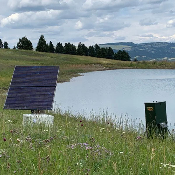 EasyPro NitroAir II+ Direct Drive Solar Aeration System Double Panel