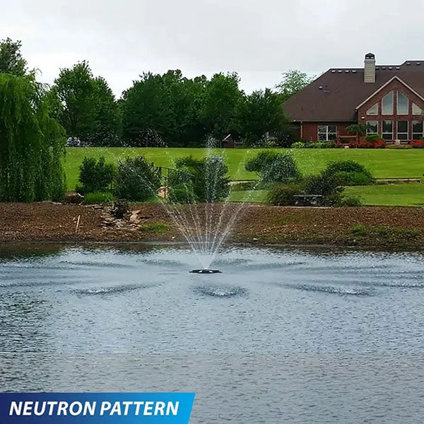 EasyPro Palatial Solar Display Fountain 4 Standard Display Nozzle's 100ft