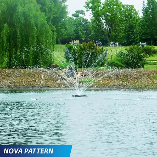 EasyPro Palatial Solar Display Fountain 4 Standard Display Nozzle's 100ft