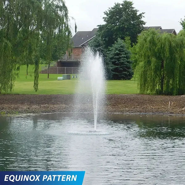 EasyPro Palatial Solar Display Fountain 4 Standard Display Nozzle's 100ft