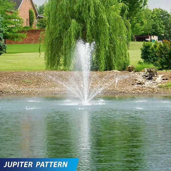 EasyPro Palatial Solar Display Fountain 4 Standard Display Nozzle's 100ft