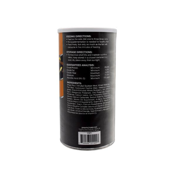 EasyPro Platinum Koi & Goldfish Food – Cold Weather Food – 20 oz. Canister