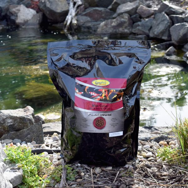 EasyPro Platinum Koi & Goldfish Food – Max Color – 5lb bag