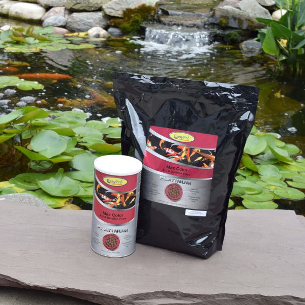 EasyPro Platinum Koi & Goldfish Food – Max Color – 5lb bag