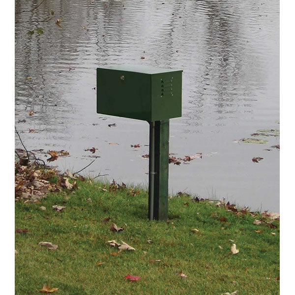 EasyPro Pond Aeration System PA66A Post Mounted Cabinet