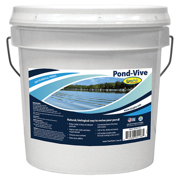 EasyPro Pond Vive Bacteria Water Soluble Packs 5 lbs Pail