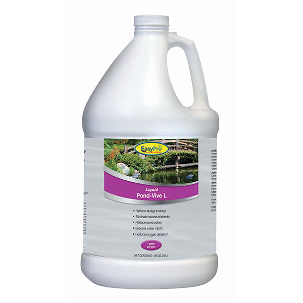 EasyPro Pond Vive L Liquid Lake & Pond Bacteria 1 gallon