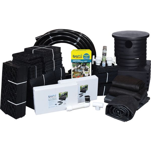 Streamwise Diffuser EasyPro Pro-Series™ 2’ Wide Waterfall Diffuser 28' Stream — Lake n Pond