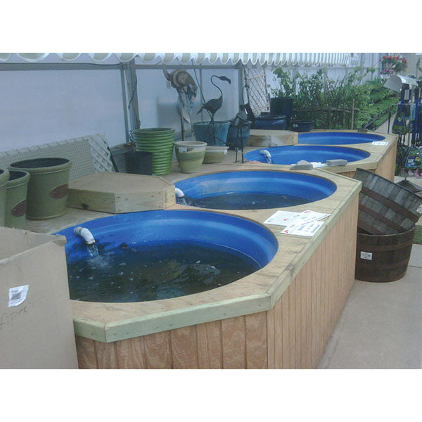 EasyPro Round Flat Bottom Tank 300 Gallon