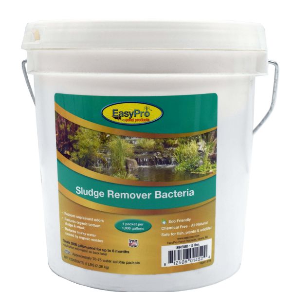 EasyPro Sludge Remover Bacteria – 5 lbs. 1oz Water Soluble Packs